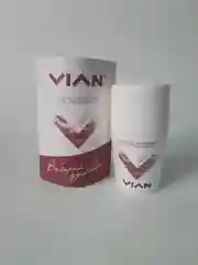 Тёмно-бордовый натуральный концентрированный дезодорант VIAN ВИАН, 50 мл