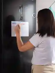 Планер магнитный на месяц "Радуга" с маркером на водной основе и магните на холодильник
