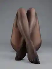 Черный колготки женские Giulia LIKE 40 COMFORT