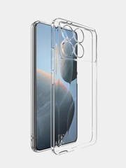 Чехол Xiaomi Redmi K70E / Poco X6 Pro, Сяоми Редми К70Е / Х6 Про, прозрачный, силиконовый