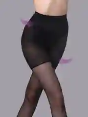 Черный колготки корректирующие Giulia SLIM 40 COMFORT