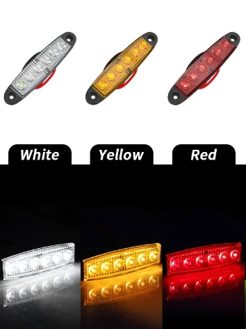 Подсветка светодиодная, габаритные огни LED 12-24V , 2шт/уп