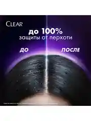 Шампунь Clear защита от выпадения волос, с витамином В3 и аминокислотами, 610 мл, 2 шт