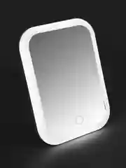 Зеркало с LED-подсветкой, настольное, USB, 3xAA, 20x15 см