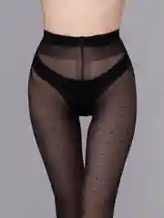 Черный колготки женские Giulia AMALIA 40