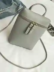 Серый меланж сумка на одно плечо, сумка для телефона