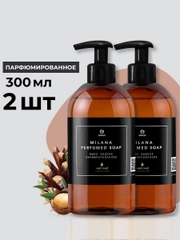 Жидкое мыло GRASS парфюмированное Milana Oud Rood, 300 мл, 2 шт