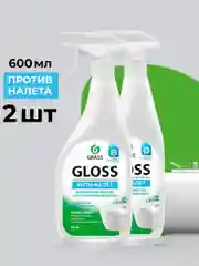 Универсальное чистящее средство GRASS для ванны и кухни, 600 мл, 2 шт