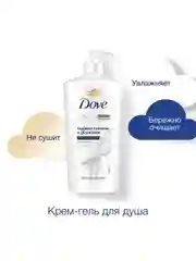 Крем-гель для душа Dove глубокое питание и увлажнение, 610 мл, 2 шт