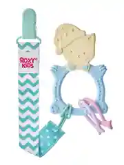 Голубой универсальный прорезыватель ROXY-KIDS на держателе