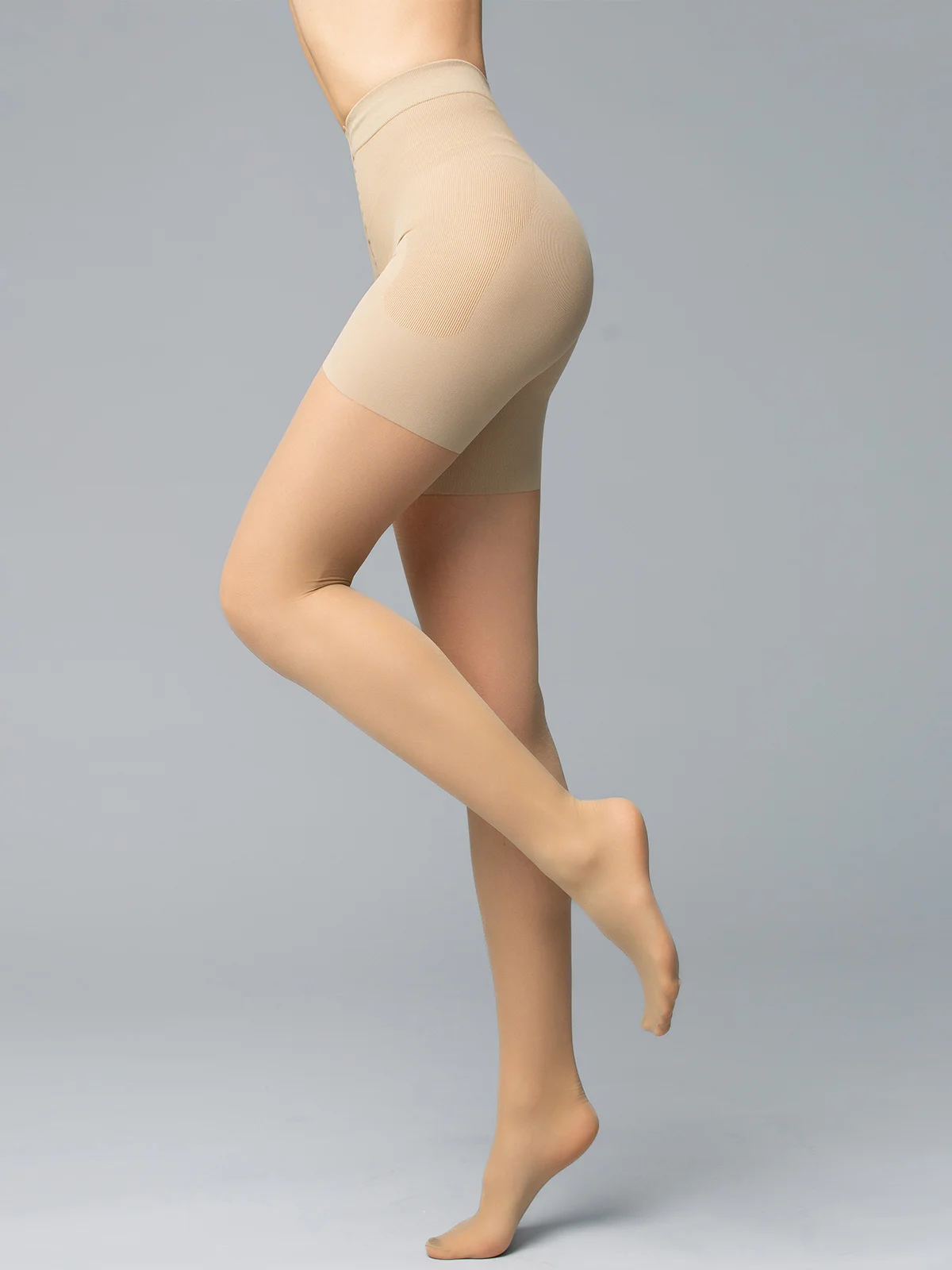 Карамельный колготки корректирующие Giulia SLIM 40/150 PREMIUM