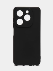 Чехол черный силиконовый Tecno Spark GO 2024 / Spark 20 / 20C / Pova Neo 3
