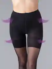 Черный колготки женские Giulia Effect Up 40 Comfort, корректирующие