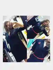 Черный женское платье-рубашка из льна