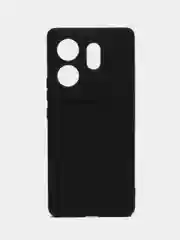 Угольный чехол черный Infinix Hot 20i, Hot 12Play, Zero 30 / Инфиникс Хот 20ай Хот 12 Плэй, Зеро 30