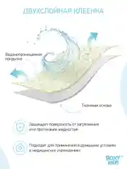 Клеёнка-наматрасник "Фисташковые звезды" от ROXY-KIDS