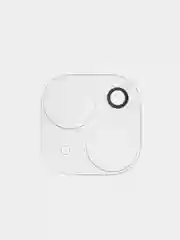 Прозрачный стекло на камеру для телефона Apple iPhone 15/15 Plus защитное ROSCO прозрачное закаленное