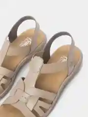 Бежевый босоножки женские Rieker