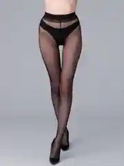 Черный колготки женские Giulia Microtulle 02