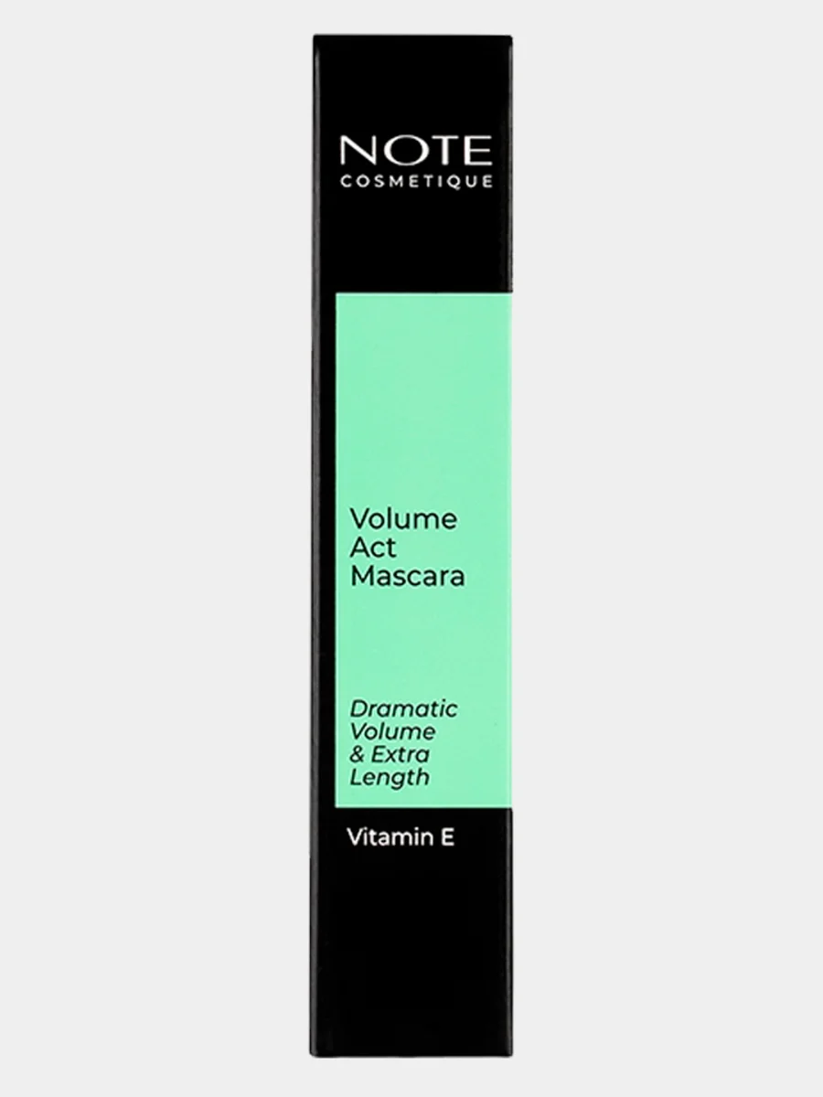 Тушь для объема ресниц NOTE Cosmetique volume act mascara