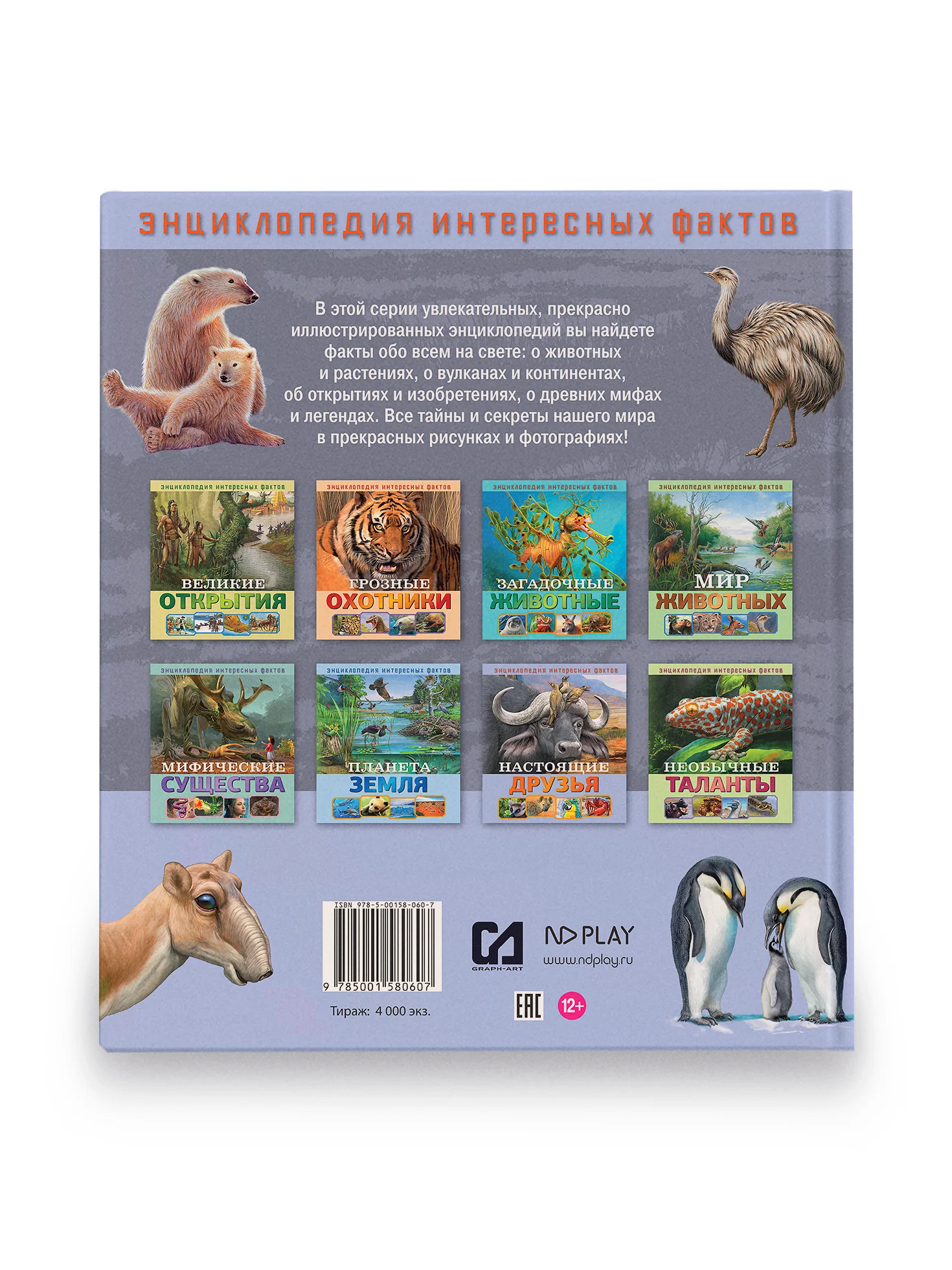 Детская Энциклопедия интересных фактов. Настоящие друзья