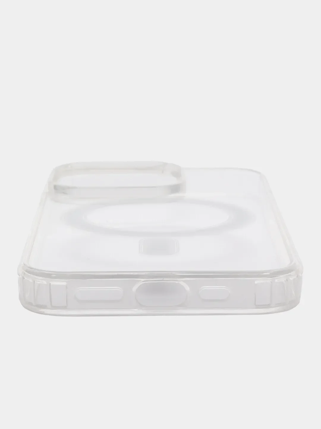 Прозрачный чехол MagSafe на (Айфон) iPhone 11/14 Pro Max, магнитный, силиконовый, прозрачный