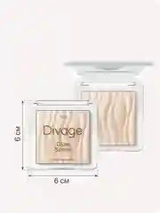 Хайлайтер для лица запеченный Divage Glow Sense Baked Highlighter тон 1