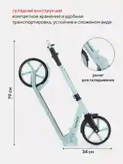 Мятный самокат детский 2-х колесный Rant Element