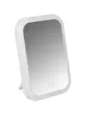 Зеркало с LED-подсветкой, настольное, USB, 3xAA, 20x15 см