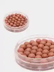 Коралловый румяна шариковые для лица с кисточкой ,20гр