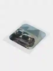 Черный 3d наклейки, стикеры на телефон