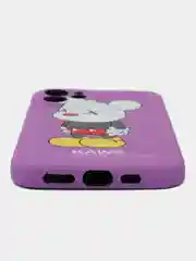 Аметистовый чехол-накладка LUXO для Apple IPhone 12 с флуоресцентным рисунком