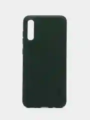 Зеленый силиконовый чехол для Samsung A70 противоударный Fono