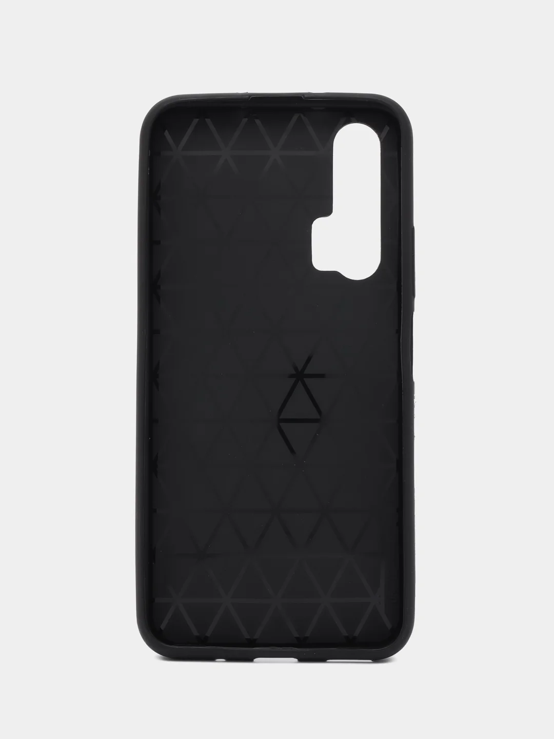 Серый чехол для Honor 20 с декоративной вставкой
