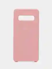 Розовый чехол Silicone Case для Samsung Galaxy S10