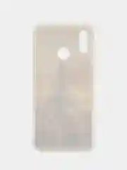 Бежевый силиконовый чехол для Huawei P Smart 2019/Honor 10 Lite с рисунком
