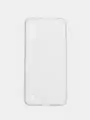 Чехол для Samsung A01, прозрачный силикон/пластик