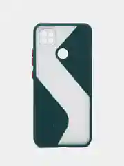 Зеленый чехол матовый протвоударный для Xiaomi Redmi 9C