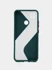 Зеленый чехол матовый протвоударный для Xiaomi Redmi 9C