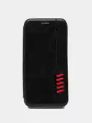 Угольный чехол-книжка для Samsung S20