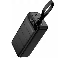 Белый power Bank с поддержкой QC3.0, 22,5 Вт, 100.000/ 90.000/ 80000 / 60000 / 50000 / 30000 мАч