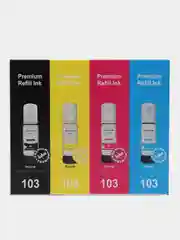 Чернила для Epson 103 для Epson L1110, L3100, L3110, L3150, L3151, L3160 4 цвета по 70мл