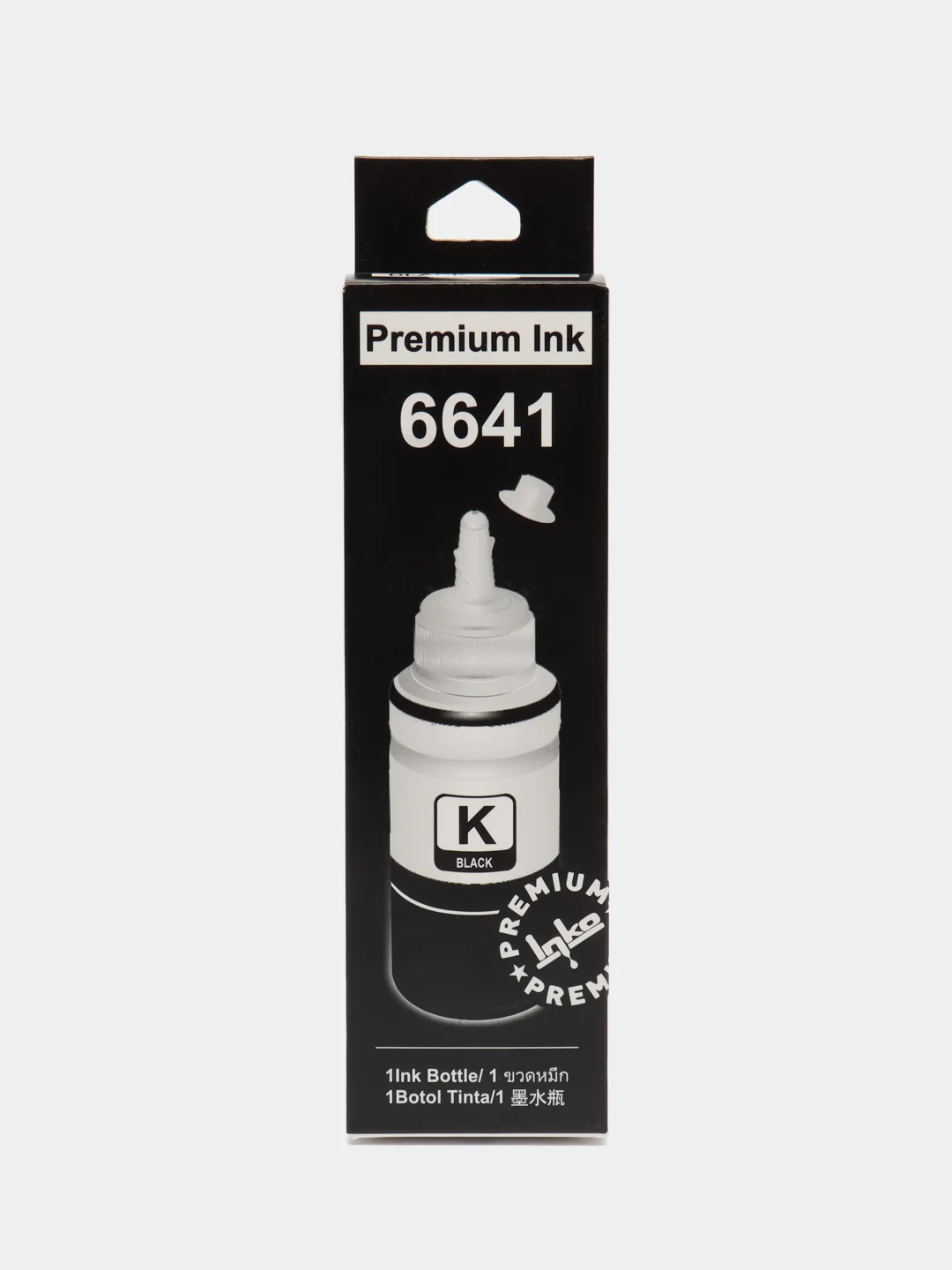 Черный чернила T664 для Epson L100, L110, L120, L200,L222, L210, L300, L350, L355 100 мл