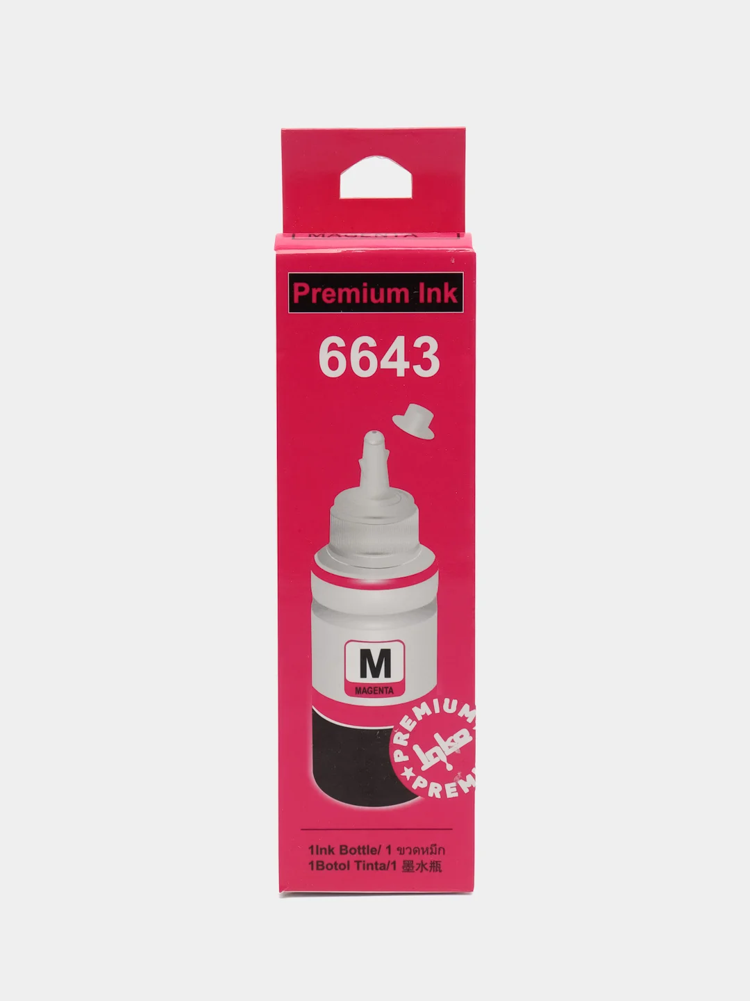 Красный чернила T664 для Epson L100, L110, L120, L200,L222, L210, L300, L350, L355 100 мл