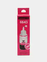 Красный чернила T664 для Epson L100, L110, L120, L200,L222, L210, L300, L350, L355 100 мл