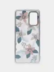 Прозрачный чехол с принтом "Цветы" для Samsung A32 4G /  M32 4G / Poco M3 pro / redmi note 7 / Note 8