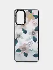 Прозрачный чехол с принтом "Цветы" для Samsung A32 4G /  M32 4G / Poco M3 pro / redmi note 7 / Note 8