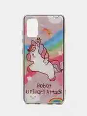 Чехол с принтом "Единорог" для Samsung A41 / Honor 9A