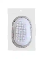 Пемза для педикюра с щеткой, искусственная пемза, 7х4,4х3,3 см