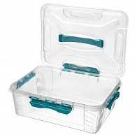 Ящик для хранения с замками и ручкой "GRAND BOX"